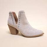 MISTY-106-STUD ANKLE BOOTIES