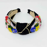 Luxe Flower Bead Headband