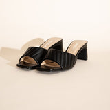 W-NINA Slide Mule Heels