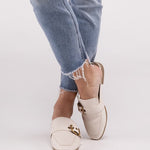 Backless Slide Loafer Shoes