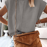 Cap Sleeve Sweater Vest