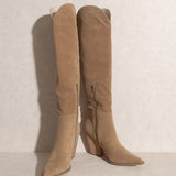 CLARA-KNEE HIGH WESTERN BOOTS