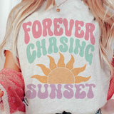 FOREVER CHASING SUNET Graphic Tee