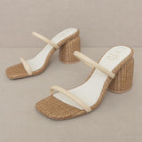 D-MARGARET-RAFFIA, HIGH HEEL, MULES