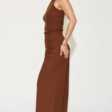 Basic Bae Full Size Ribbed Tank and Wide Leg Pants Set