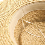 Basket Weave Straw Sun Hat