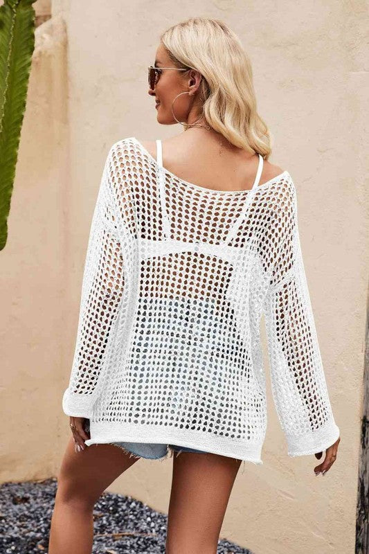 Knit Shirt Cover-up