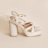 VALOR-1 Cross Ankle Strap Heels