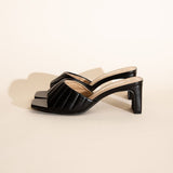 W-NINA Slide Mule Heels