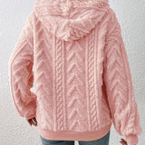 Drawstring Long Sleeve Hoodie