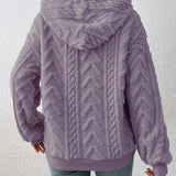 Drawstring Long Sleeve Hoodie
