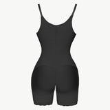 Side Zipper Under-Bust Shaping Bodysuit