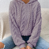Drawstring Long Sleeve Hoodie