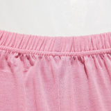 V-Neck Lace Trim Slit Cami and Pants Pajama Set
