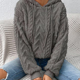 Drawstring Long Sleeve Hoodie