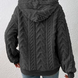 Drawstring Long Sleeve Hoodie