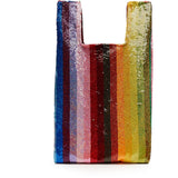 Rainbows Gradient Sequins Bags 2022 Brand Design Women Handbags Glitter Bling Summer Vest Shopping Bags Sequined Large Capacity