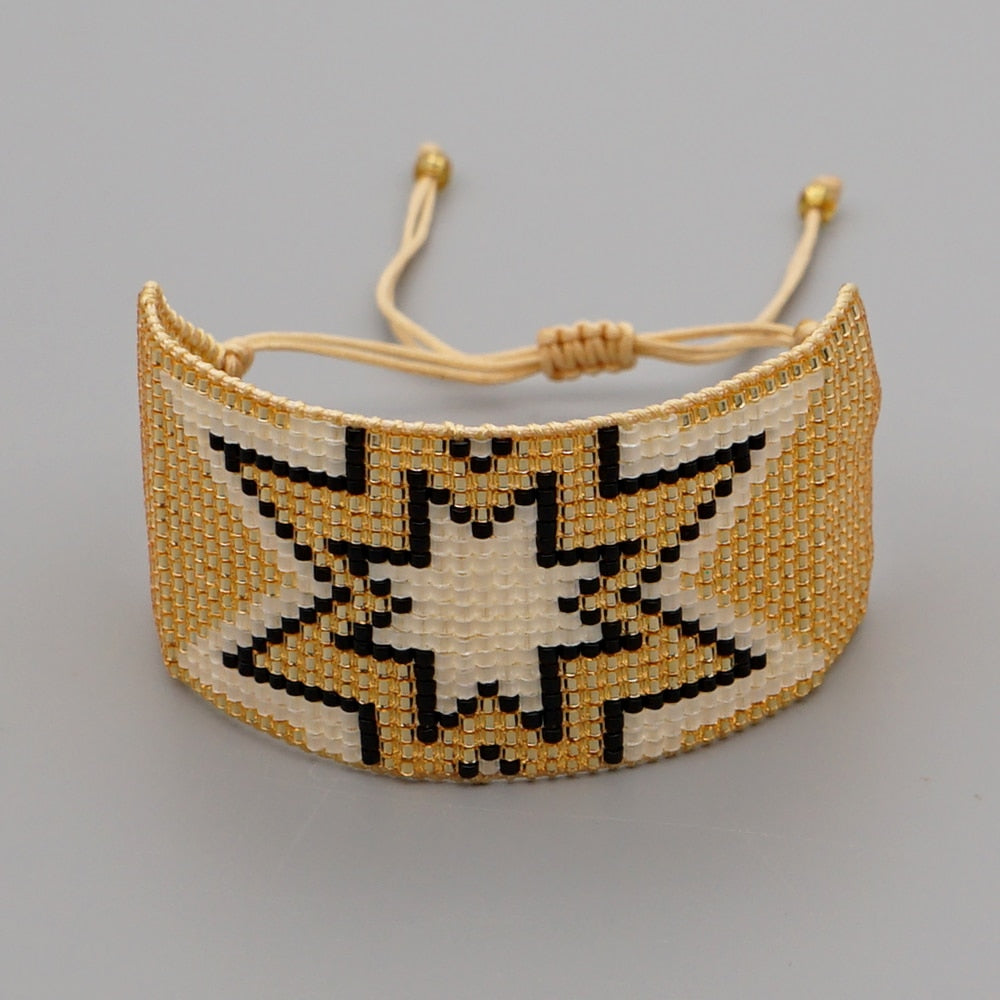 Go2boho Miyuki Bracelet Women Jewelry Star Pulseras Femme Handmade Beads Beaded Jewellery Wrap Bracelets Mexican Style Jewellery