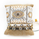 Go2boho Turkish Evil Eye Bracelet Set Miyuki Greek Eye Bracelet For Women Pulseras Femme Handmade Beads Woven Jewelry Gift