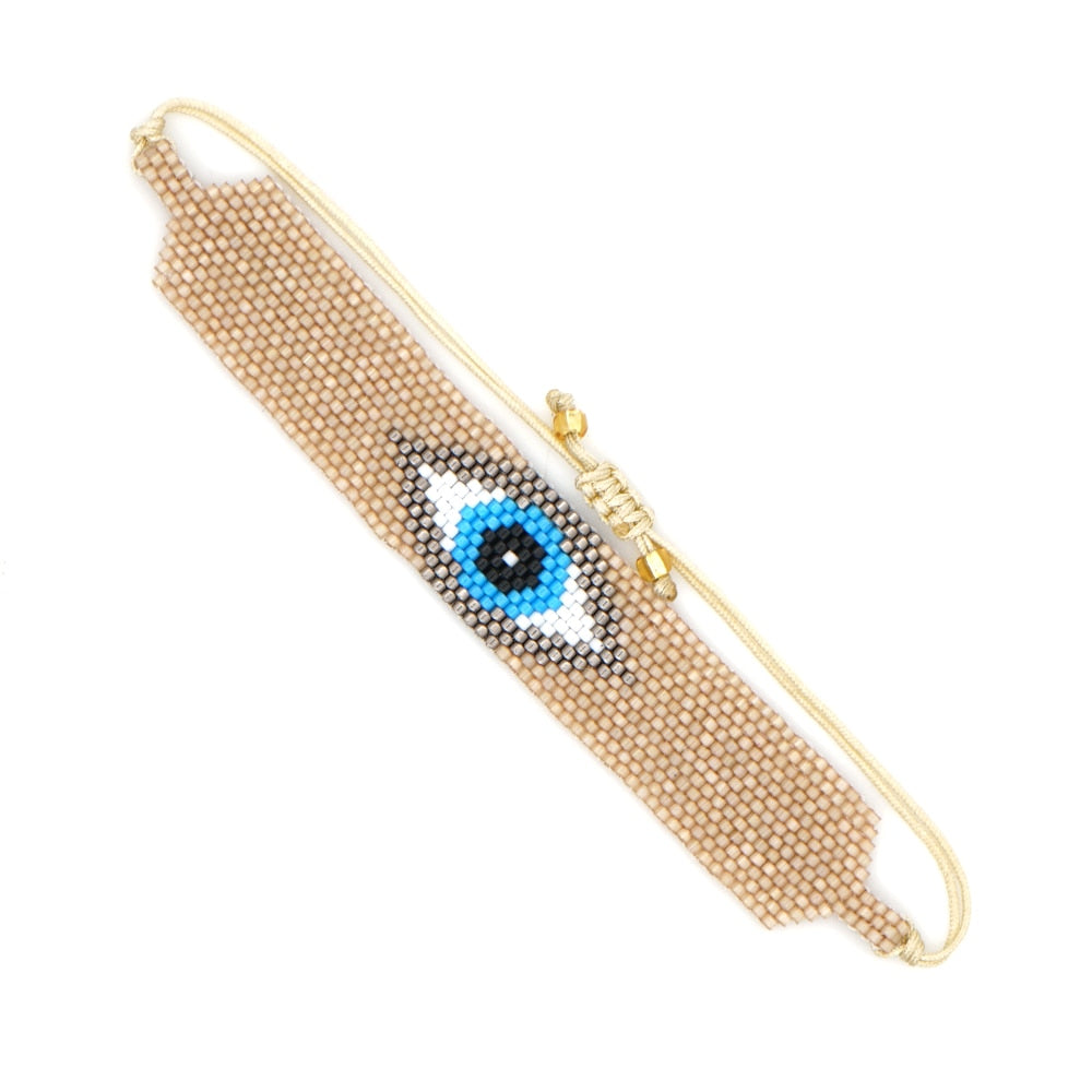 Boho Turkish Evil Eye Bracelet Set