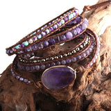 Handmade Boho Stone Bracelet