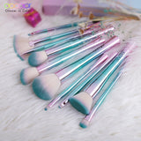 11Pcs Professional makeup brushes