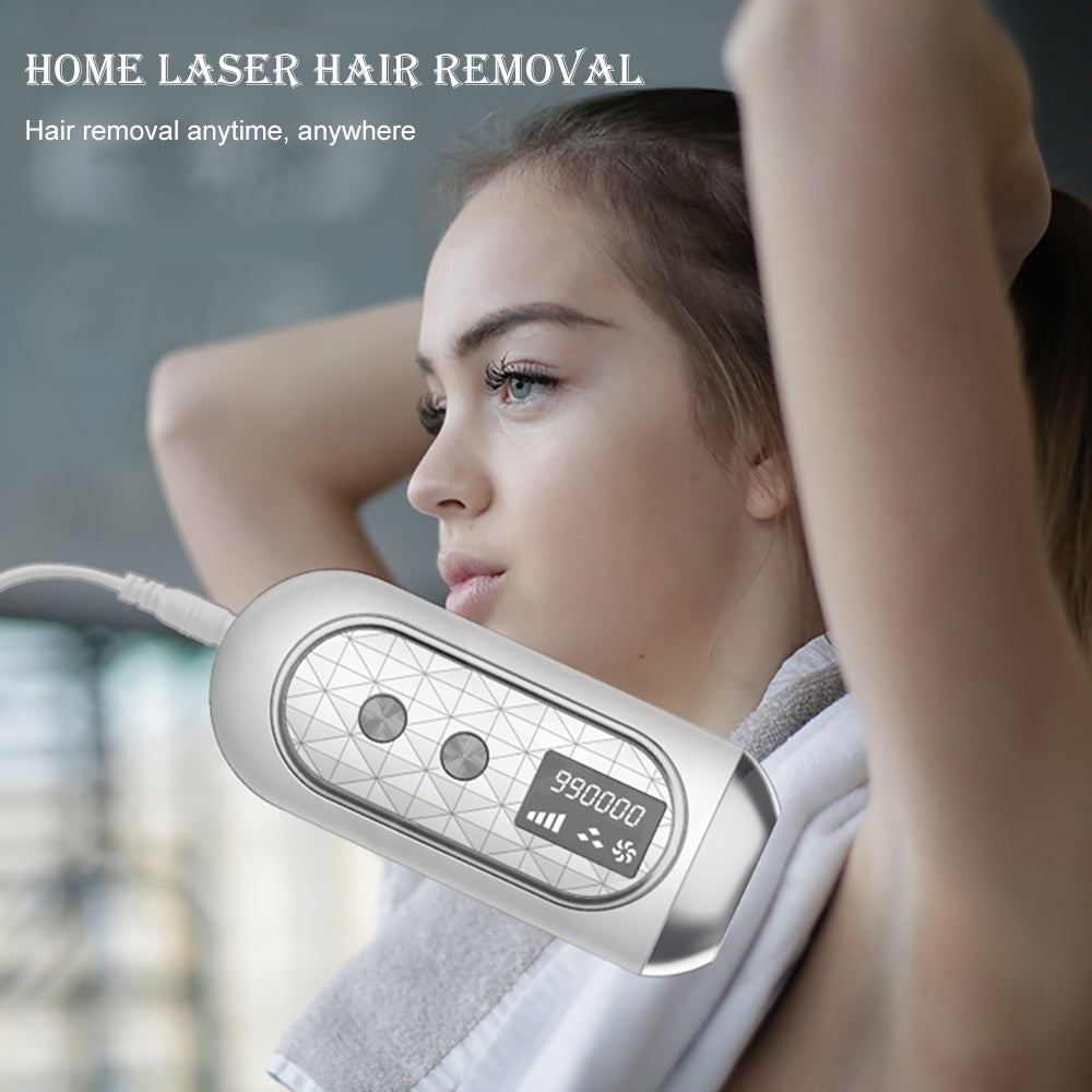 IPL 900000 Flash Permanent Whole Body Hair Remover IPL Epilator Laser Hair Removal Machine Personal Electric Painless Threading