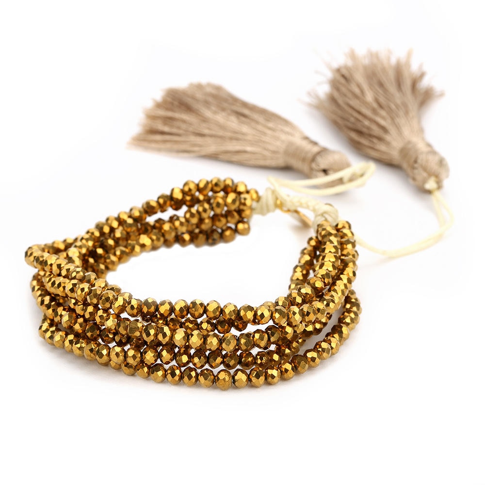 Go2boho Miyuki Bracelets Set Turkish Evil Eye Pulsera Jewelry Handmade Loom Jewellery Rhinestone Beads Bracelet &amp; Bangles