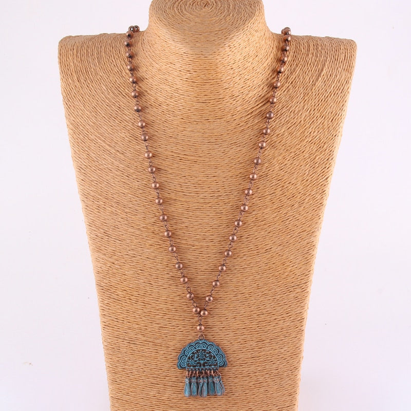 Bohemian Beaded Necklaces