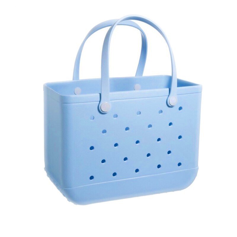 Outdoor fashion EVA hole bag Beach bag storage bag handbag pet bag hole big bag Waterproof Washable Crossbody Bag