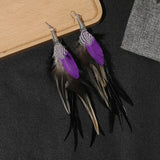 Boho Feather Earrings