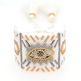 Go2boho Turkish Evil Eye Bracelet Set Miyuki Greek Eye Bracelet For Women Pulseras Femme Handmade Beads Woven Jewelry Gift