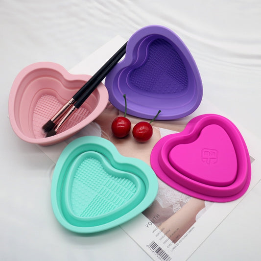 Silicone Makeup Brush Cleaning Bowl
