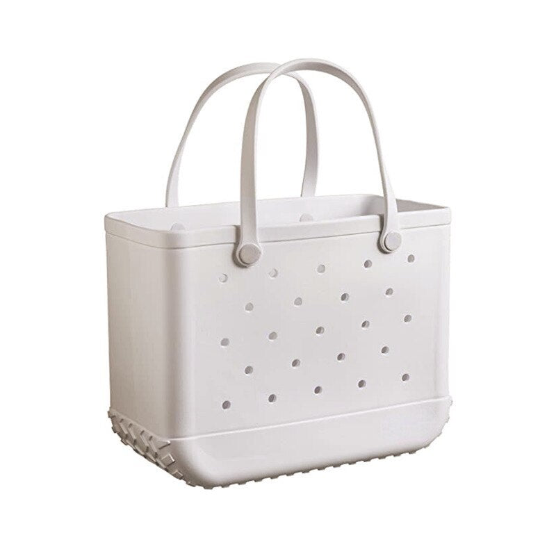 Outdoor fashion EVA hole bag Beach bag storage bag handbag pet bag hole big bag Waterproof Washable Crossbody Bag