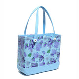 Multi Holes Storage Bag for Women Handbag Waterproof EVA Shoulder Bag Standing Picnic Beach Bag Shopping Bag сумка женская