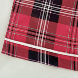 Plaid Tied Loungewear Pants