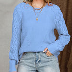 Round Neck Raglan Sleeve Sweater