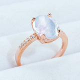 Get A Move On Moonstone Ring